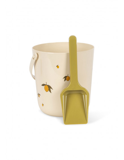 Beach Bucket And Shovel Lemon 2