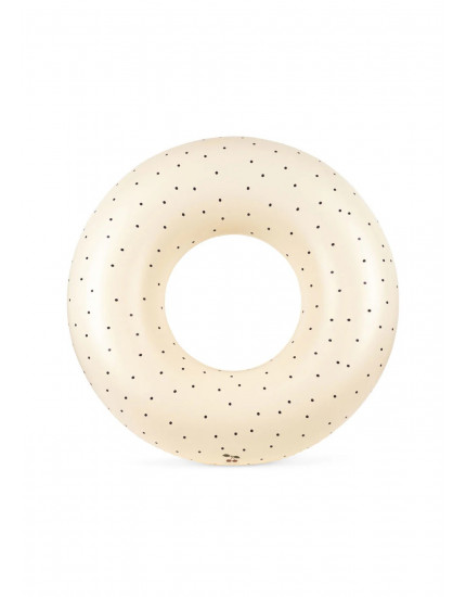 Grande Swim Ring Navy Dots