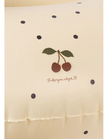 Grande Swim Ring Navy Dots 2