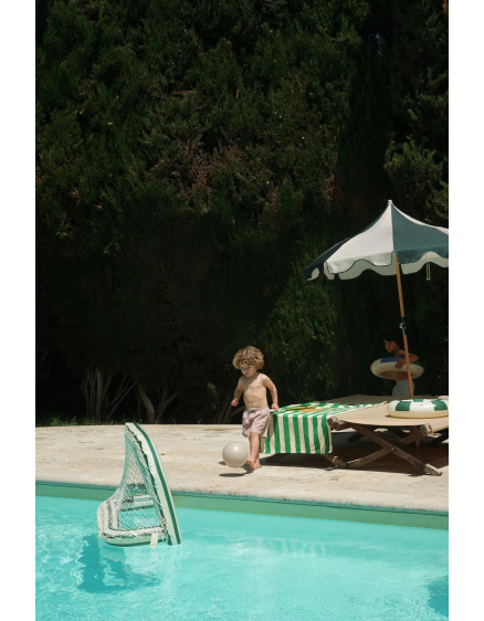 Inflatable Goal With Ball Green Stripe 5