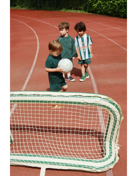 Inflatable Goal With Ball Green Stripe 4