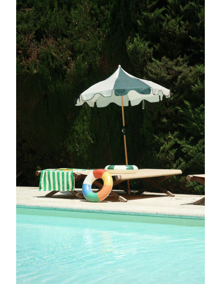 Junior Swim Ring Green Stripe 6