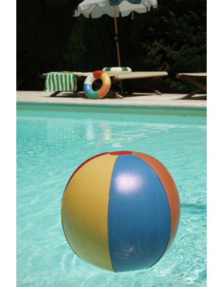 Junior Swim Ring Green Stripe 3