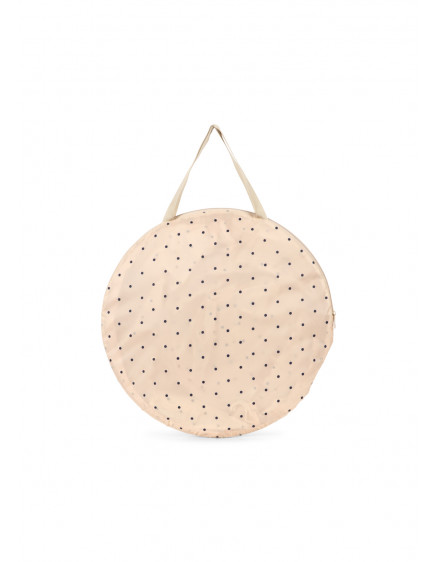 Mini Beach Tent Pop Up UV 50 Navy Dots 4