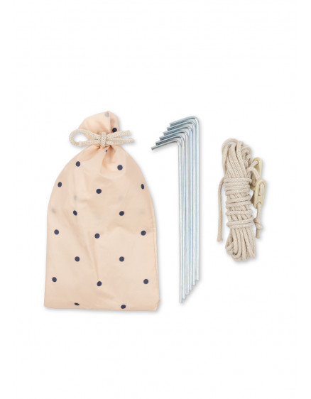 Mini Beach Tent Pop Up UV 50 Navy Dots 2