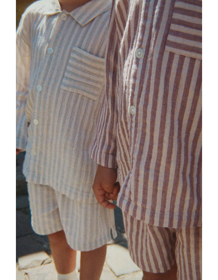 Ely Shorts Red Stripe 2