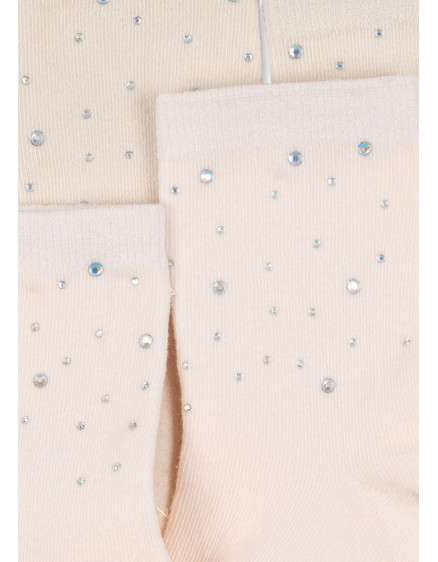 2 Pack Sequin Socks Creole Pink 3