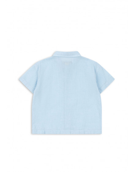 Fran Shirt Blue Check 4