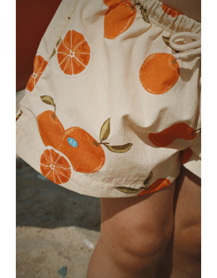 Pomio Swim Shorts Arancia Blu 2