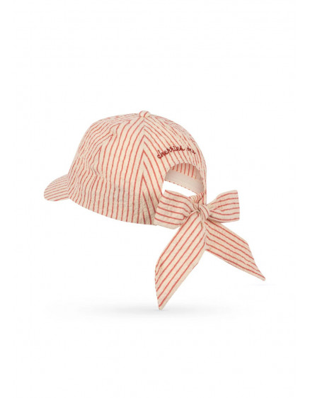 Ellie Bow Cap Amour Stripe 3