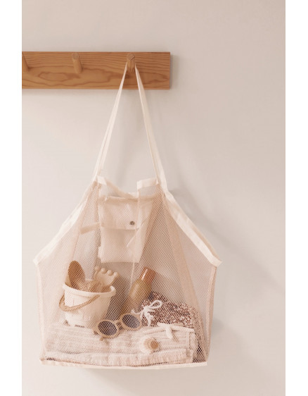 Meshies XL Beach Bags - Ivory 2