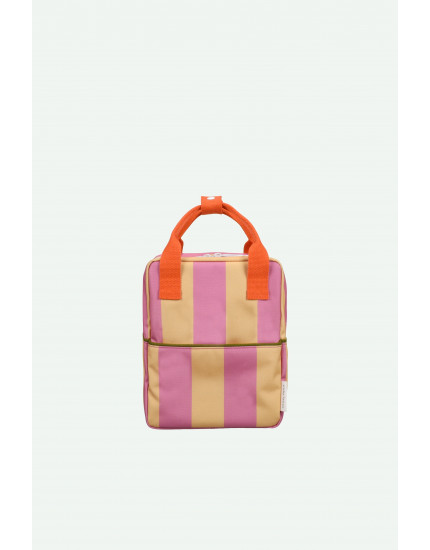 Backpack Small Stripes Rosebay + Apple Grub