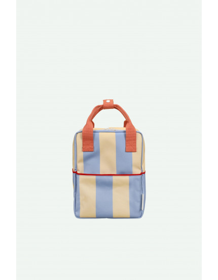 Рюкзак Small Stripes Cloud Blue + Twiggy Beige