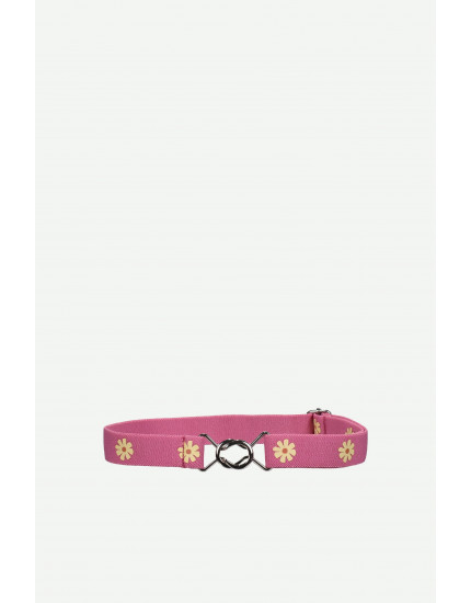Elastic Belt Lemon Tree Flowers