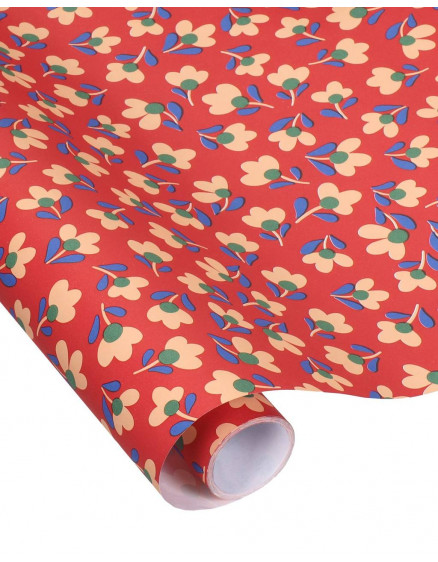 Папір для пакування Lily Odette Flowers Red 2