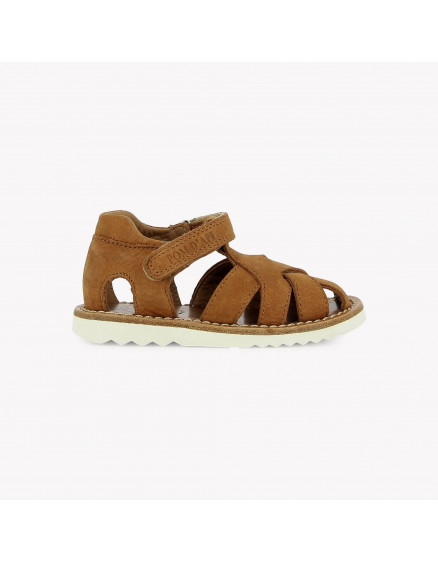 Waff Cross Brown Sandals 4